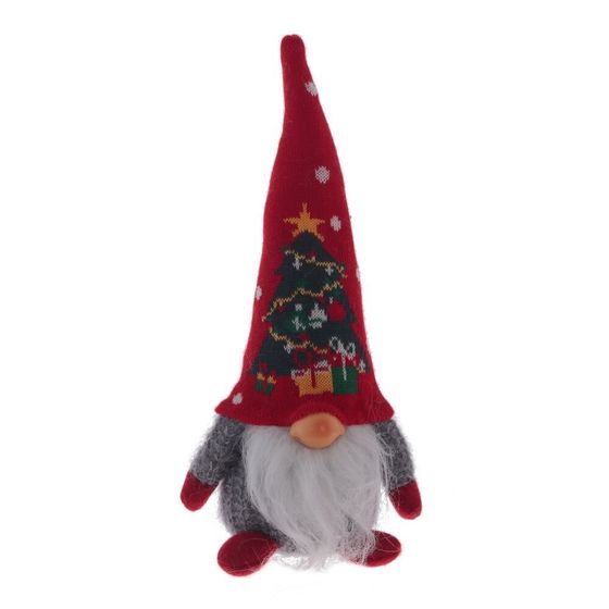 Игрушка набивная &quot;Гном&quot;, L11 W8 H25/15,5 см, 4в.