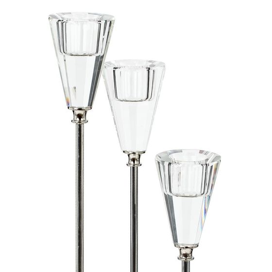 Подсвечник, L11 W11 H35 см