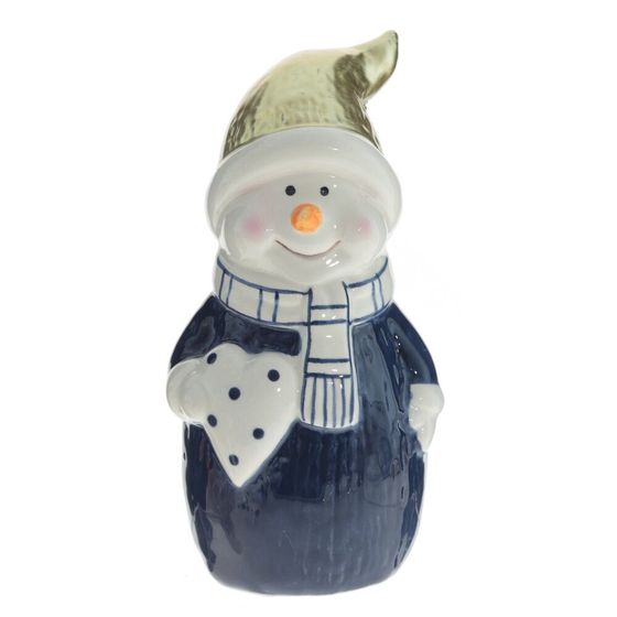 Фигурка декоративная &quot;Снеговик&quot; , L7 W5 H11,5 см, 2в.