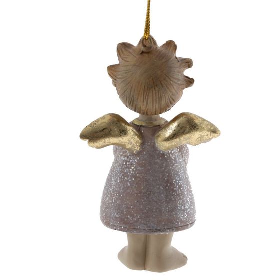 Изделие декоративное подвесное &quot;Ангел&quot;, L6 W3,5 H10,5 см, 2в.