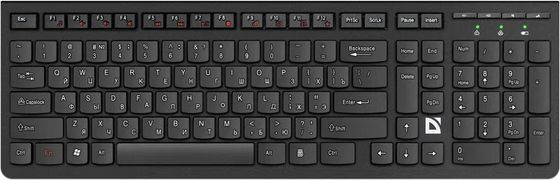 Клавиатура Defender UltraMate SM-535 беспров. черный (45535)