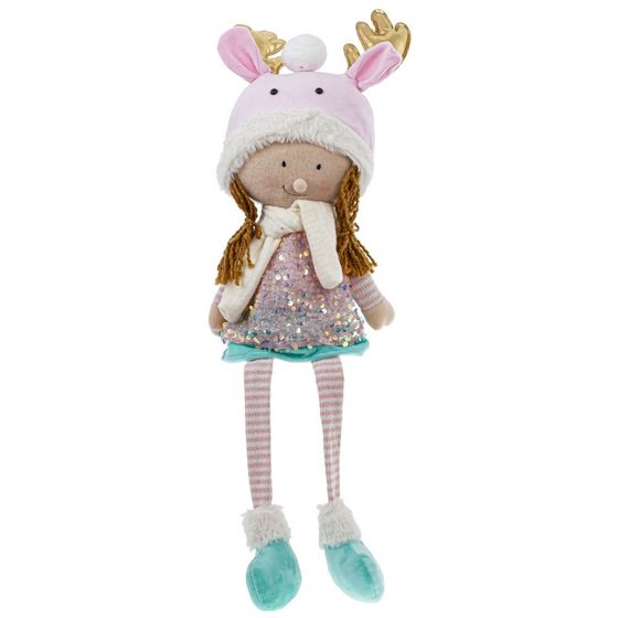 Игрушка набивная &quot;Мальчик, Девочка&quot;, L14 W9 H50/27 см, 2в.