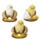 Фигурка декоративная &quot;Цыпленок&quot; (блок 6шт), L9 W8 H9 см, 3в.