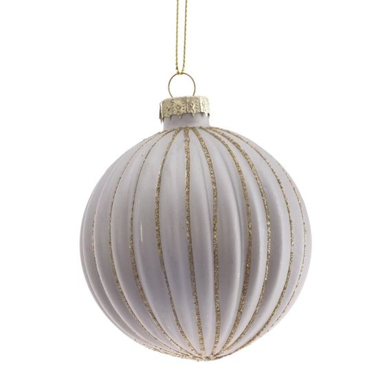 Украшение новогоднее "Шар", D8 см, L8 W8 H10 см, 3в.