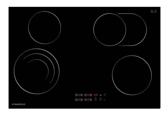 Электрическая варочная панель Maunfeld CVCE774SMTBK черный