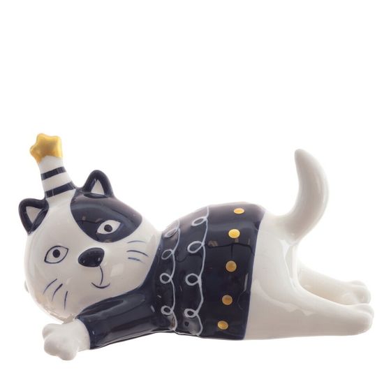 Фигурка декоративная &quot;Кот&quot;,  L12 W8 H7,5 см, 2в.