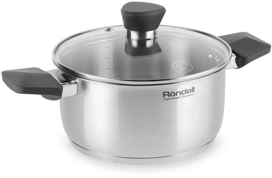 Кастрюля Rondell Strike RDS-715 4.8л стек.кр нерж.сталь