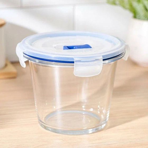 Набор контейнеров PUREBOX 4пр 2х420мл+840мл круглые + термосумка