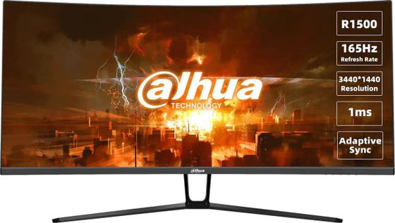 Монитор 34&quot; Dahua DHI-LM34-E330C черный VA 21:9 3440x1440 165Гц (DHI-LM34-E330C)