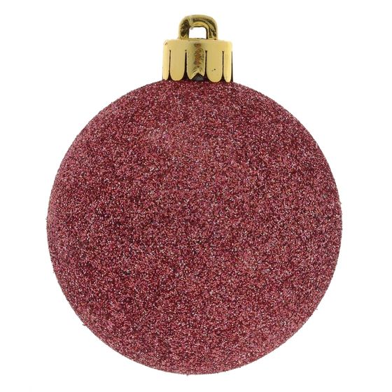 Набор из 40шт Украшение новогоднее &quot;Шар&quot;, D3/4/5/ 6 см, L14,5 W14,5 H26 см