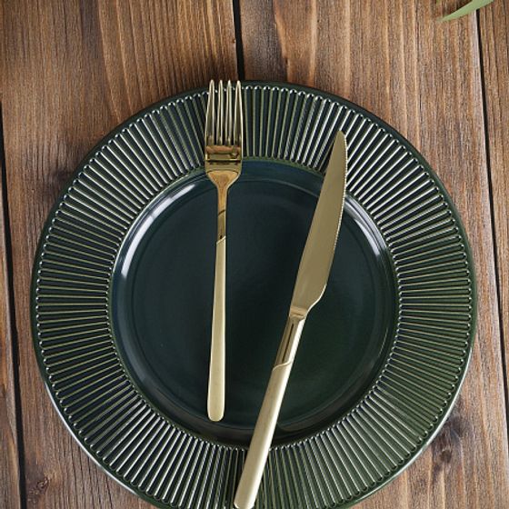 Тарелка обеденная EMERALD GREEN 27см