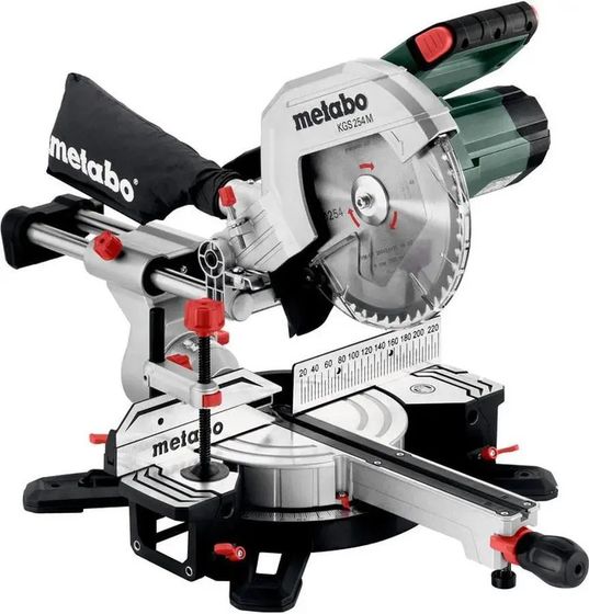 Пила торцовочная Metabo KGS 254 M 1800Вт 4500об/мин d=305мм (690828000)