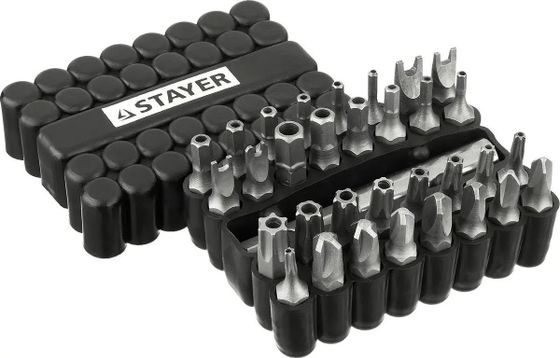 Набор бит Stayer 26084-H33 33пр. для шуруповертов