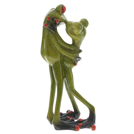 Фигурка декоративная "Лягушки", L8 W7 H17 см