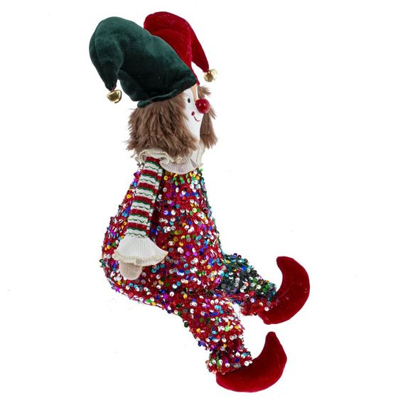 Игрушка набивная &quot;Клоун&quot;, L16 W11 H37/29 см