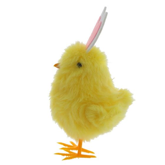 Фигурка декоративная &quot;Цыпленок&quot; (блок 12 шт), L9 W6,5 H16,5 см, 3в.