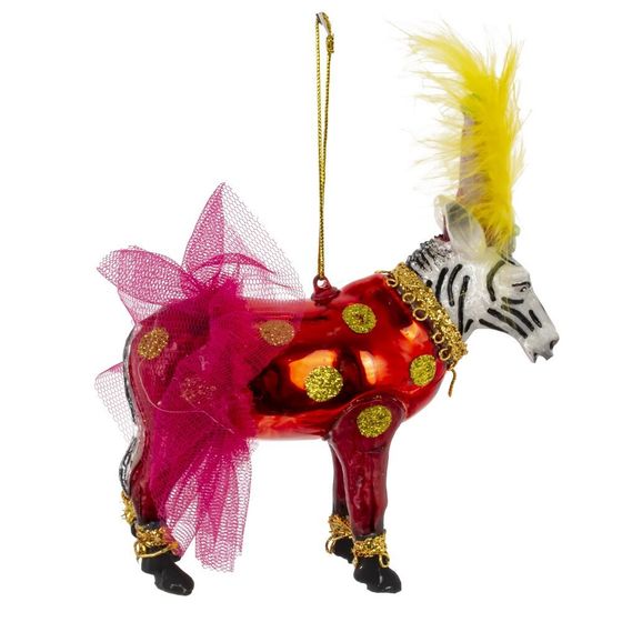 Украшение новогоднее &quot;Зебра&quot;, L11,5 W4 H13 см