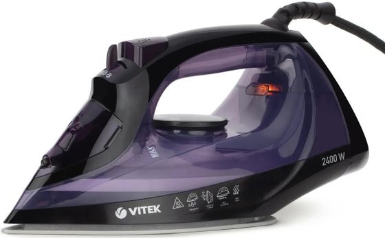 Утюг Vitek VT-8316 2200Вт фиолетовый/черный