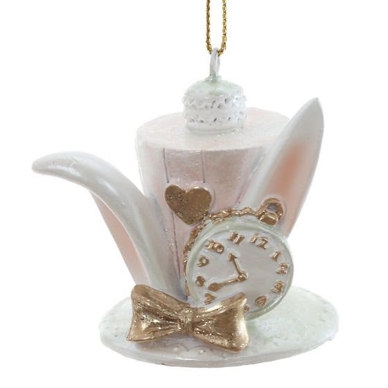 Фигурка декоративная подвесная "Шляпа", L5 W4,5 H5,5 см, 2в.