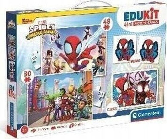 Clementoni Zestaw gier Edukit Spidey