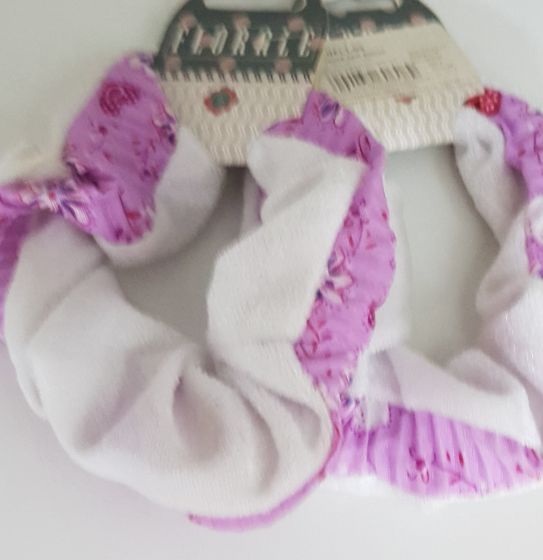 !НАБОР 4 ШТУК - Резинка для волос цвет розовый +сиреневый