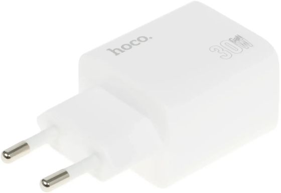Сетевое З/У Hoco N56 Fundador 2xUSB+2xType-C 30Вт 5В 3А PD белый