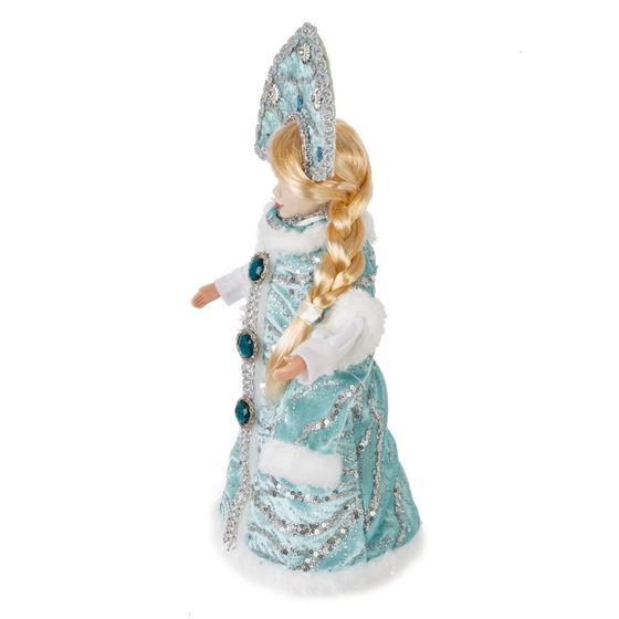 Снегурочка с ёмкостью для конфет, L16 W14 H36 см