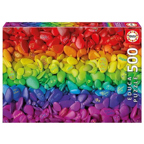 EDUCA BORRAS Puzzle 500 Colorful Stones