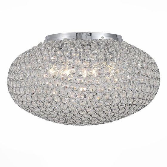 Люстра потолочная St Luce. SL753.102.08. Calata. 8х40 Вт, E14, 50х50х30 см, цвет хром