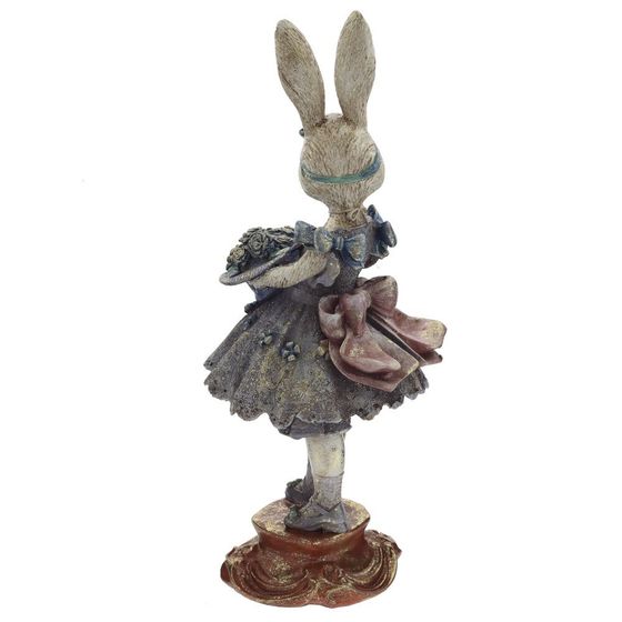 Фигурка декоративная &quot;Зайка&quot;, L15,5 W14,5 H34,5 см