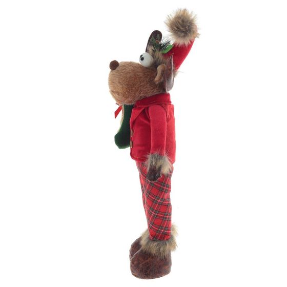 Игрушка набивная &quot;Лось&quot;, L24 W12 H57/41 см, 2в.