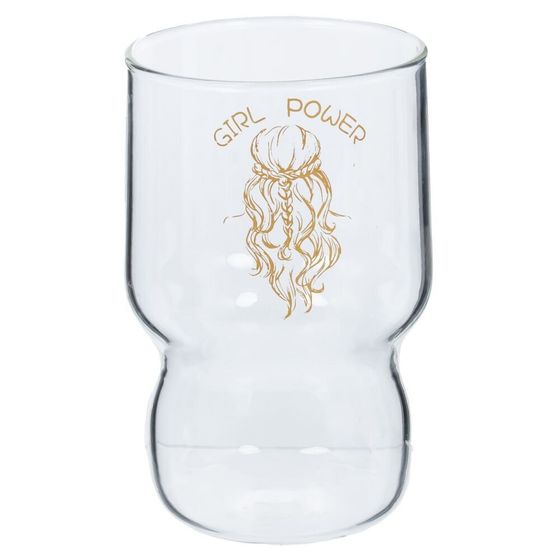 Стакан, 450 мл, L8 W8 H12 см, дизайн микс