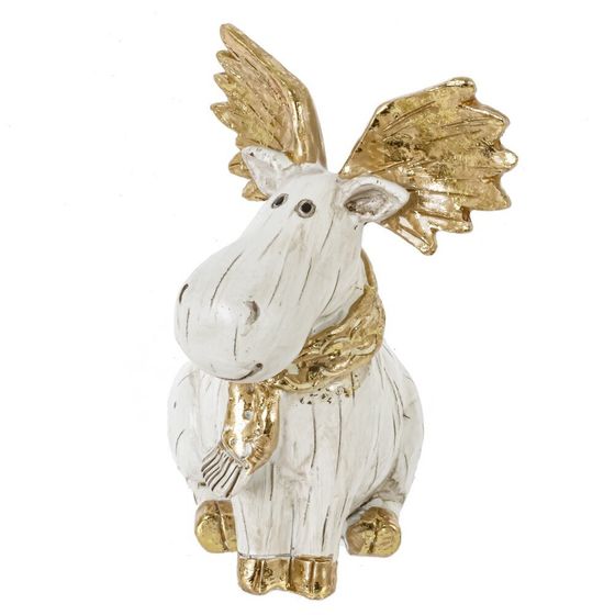 Фигурка декоративная "Лось", L11,5 W8 H14,5 см, 2в.