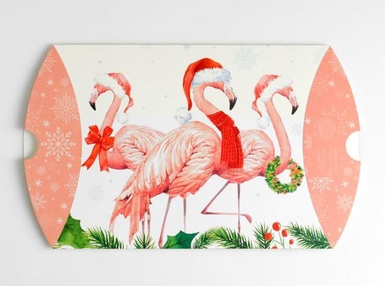 !09 Комплект из 10 штук: Коробка сборная фигурная &quot;Чудеса Нового года&quot; 19*14*4 см.