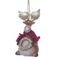 Фигурка декоративная подвесная &quot;Олень&quot;,  L5,5 W4,5 H10,5 см, 2в.