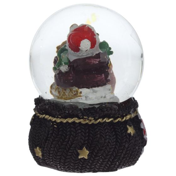 Фигурка декор в стекл шаре &quot;Дед Мороз/Мишка/Олень&quot;, D 4.5 см, L4,5 W5 H6 см, 4в.