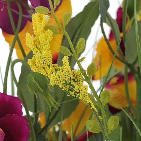 Цветочная композиция, L33 W31 H70 см