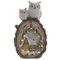 Фигурка декоративная "Совы" (подсветка, 3xAA, н/п), L30 W11 H53 см
