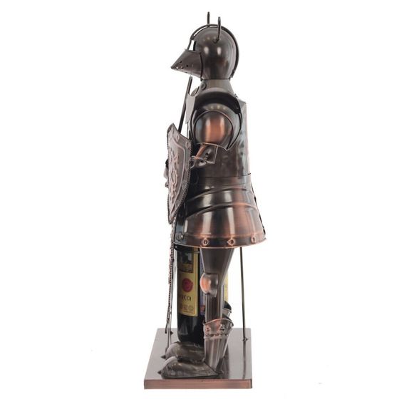 Подставка для бутылки &quot;Рыцарь&quot;, Д26 Ш14 В49 см