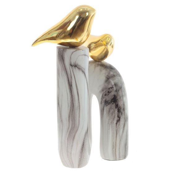 Фигурка декоративная &quot;Птицы&quot;, Д13 Ш10 В27,5 см