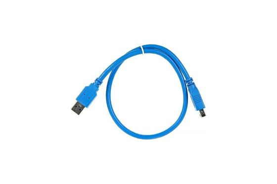 Кабель Vcom USB 3.0 А(m) - А(f) 0.5м голубой (VUS7065-0.5M)