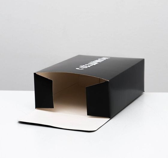 !Коробка складная с приколами «С бездником!», 2 штуки,  16 × 23 × 7,5 см