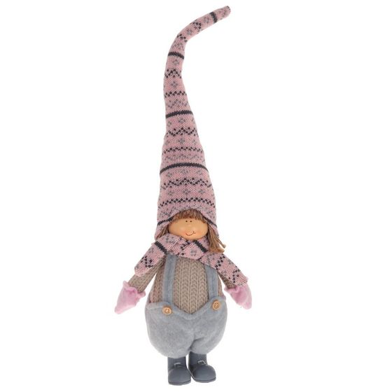 Игрушка набивная &quot; Мальчик, Девочка&quot;, L14 W8 H50/26 см, 2в.