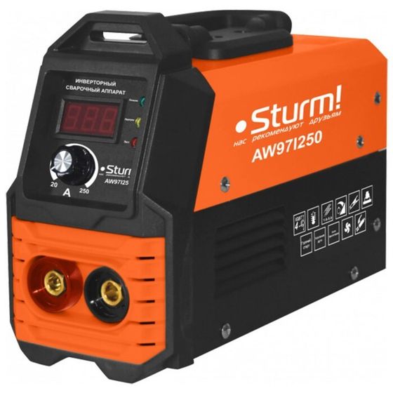 Сварочный инвертор Sturm! AW97I250 250 В, 250 А