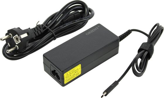 Адаптер питания сетевой Orient PU-C45W универсальный 45W 5-20V 2.25А Type-C