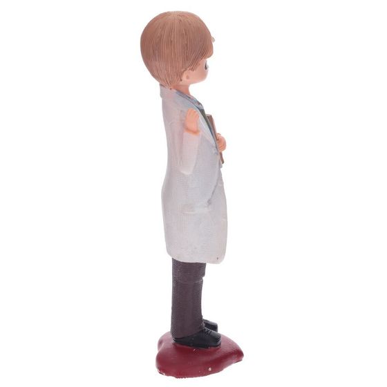 Фигурка декоративная "Доктор" L6 W5 H19,5 см, 1 штука, дизайн микс
