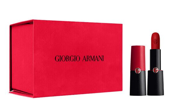 GIORGIO ARMANI Lipstick Lip Gloss Box Makeup Sets Easy-to-Blend Matte No Transfer 1 Pack