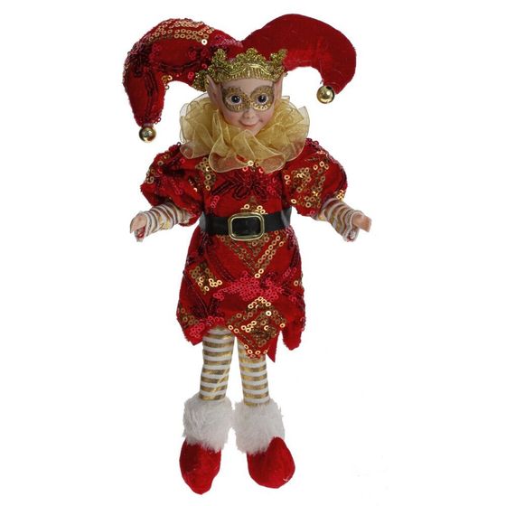 Игрушка набивная &quot;Клоун&quot;, L13 W5 H26 см, 2в.