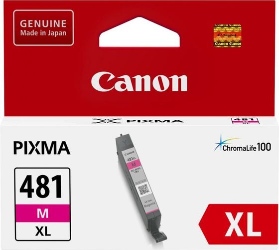 Картридж струйный Canon CLI-481XL M 2045C001 пурпурный (8.3мл) для Canon Pixma TS6140/TS8140TS/TS9140/TR7540/TR8540