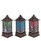 Изделие декоративное "Фонарь" (подсвет, LR44 х3шт) L5 W5 H12,5 см (блок 12), 3в.